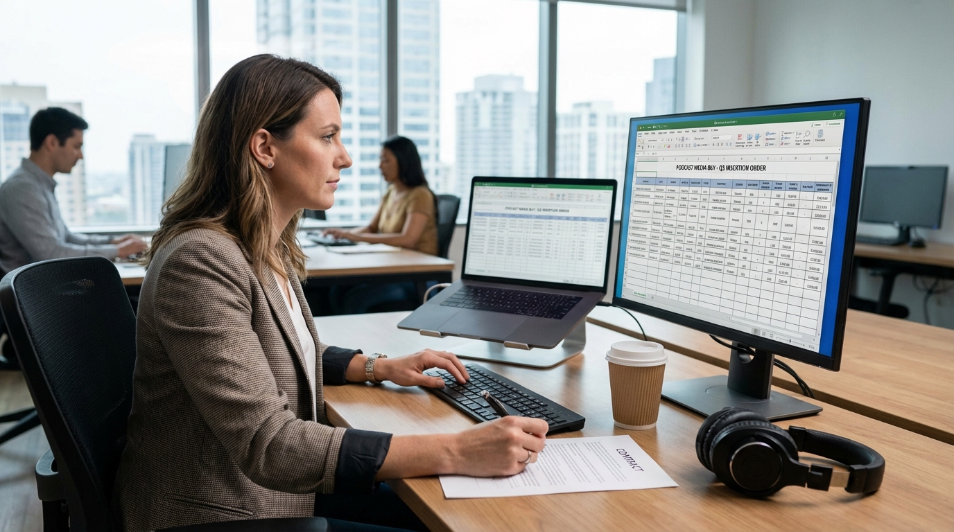 structuring media buys to guarantee inventory on top tier podcasts