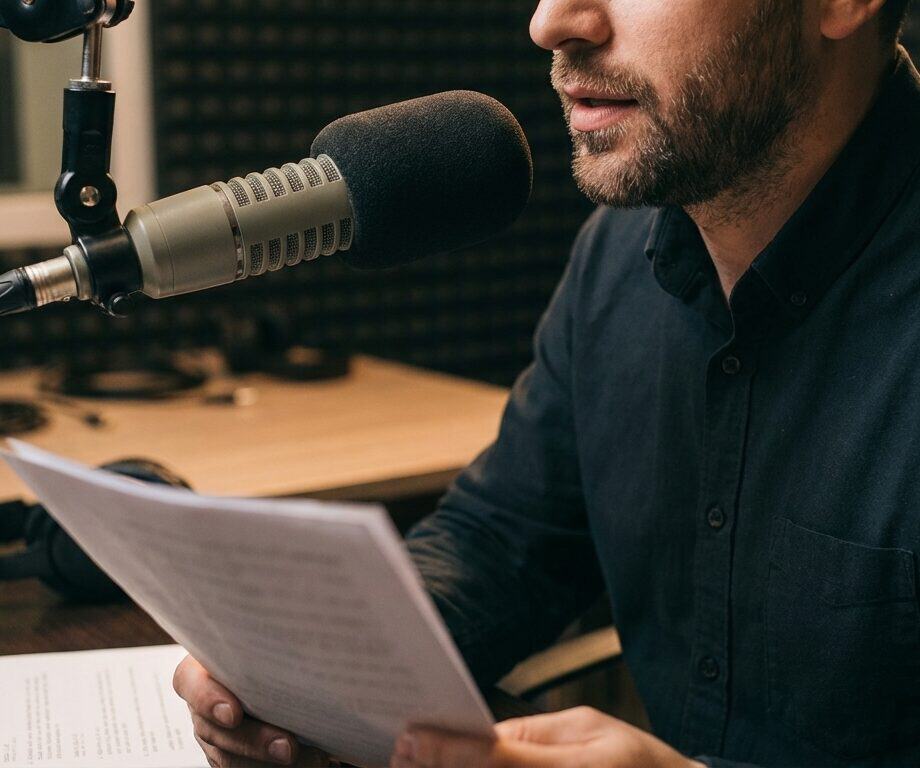 incorporating real customer audio testimonials into podcast mid rolls